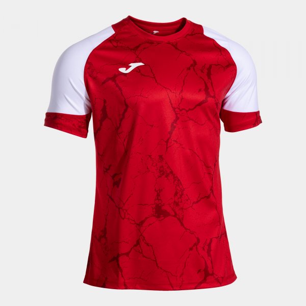 JOMA HISPA V FELSŐ RÖVID UJJÚ PIROS-FEHÉR