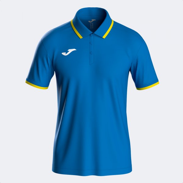 JOMA COMBI PREMIUM PÓLÓ RÖVID UJJÚ KÉK-SÁRGA