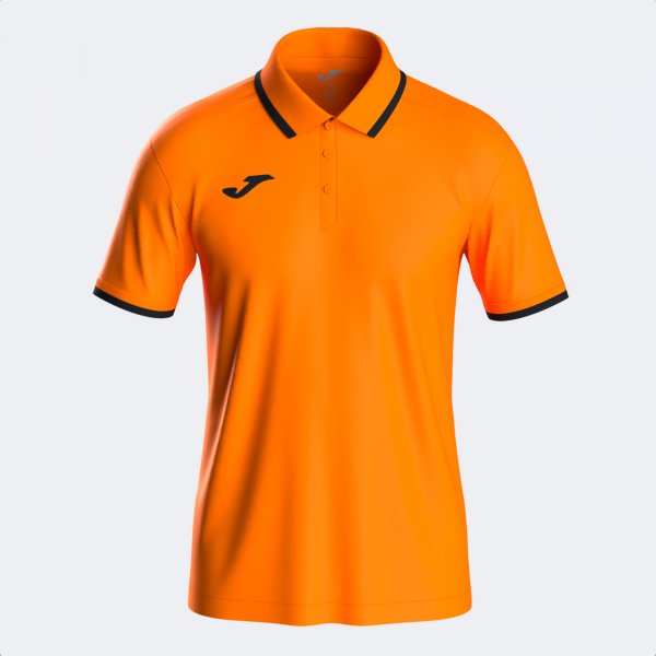 JOMA COMBI PREMIUM PÓLÓ RÖVID UJJÚ NARANCS-FEKETE