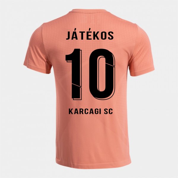 JOMA KARCAGI SC GOLD VII FELSŐ RÖVID UJJÚ NARANCS-SÖTÉTKÉK