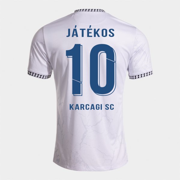 JOMA KARCAGI SC PRO TEAM FELSŐ RÖVID UJJÚ FEHÉR-FEKETE