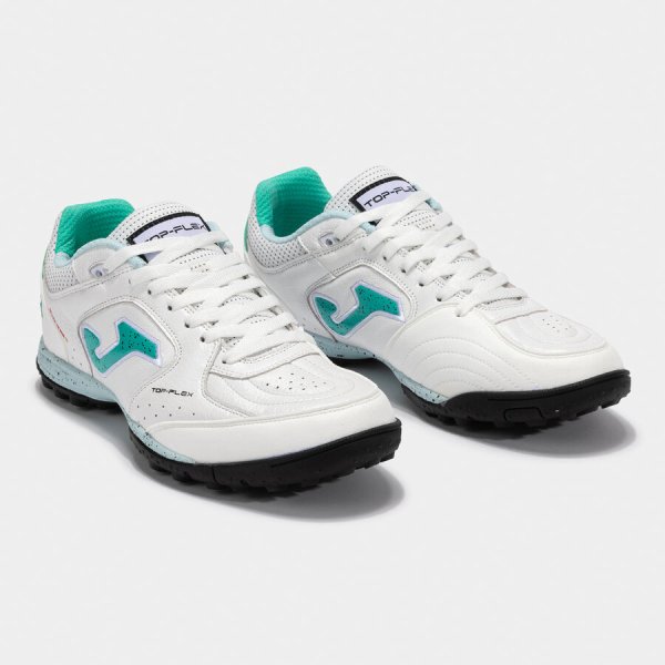 JOMA TOP FLEX 2502 MŰFÜVES CIPŐ FEHÉR-TÜRKIZ