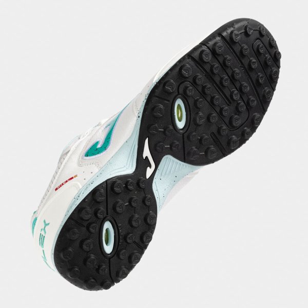 JOMA TOP FLEX 2502 MŰFÜVES CIPŐ FEHÉR-TÜRKIZ