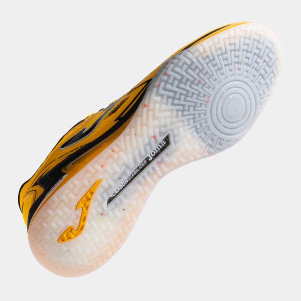 JOMA REGATE REACTIVE 2528 CARBON BETÉTES TOP FUTSAL TEREMCIPŐ NARANCS