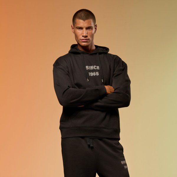 JOMA MIMETIC KAPUCNIS PULÓVER FEKETE