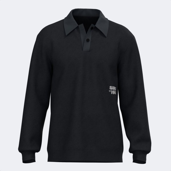 JOMA MIMETIC PULÓVER FEKETE