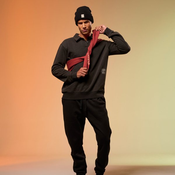 JOMA MIMETIC PULÓVER FEKETE