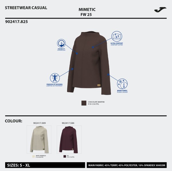 JOMA MIMETIC PULÓVER ZÖLD