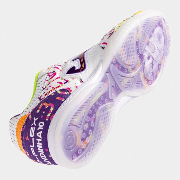 JOMA TOP FLEX BŐR TEREMCIPŐ 2572IN "AMANDINHA 10" FEHÉR