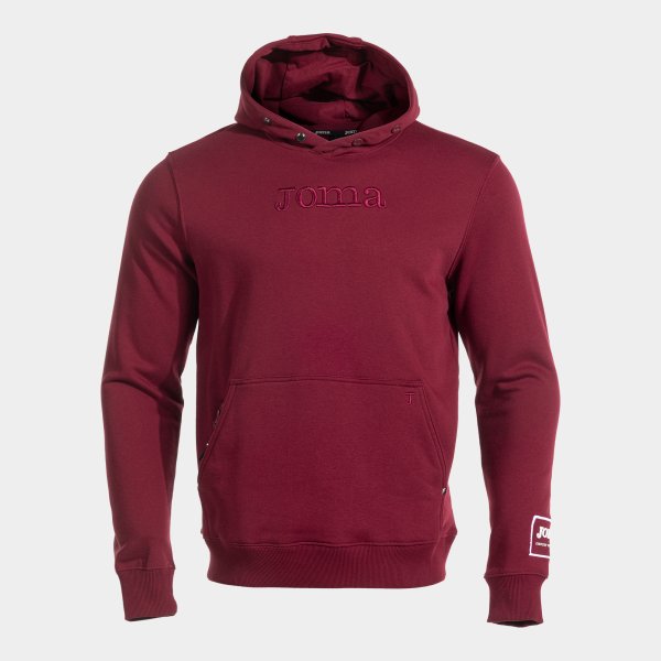 Joma Urban Street kapucnis pulóver bordó