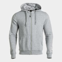 Joma Urban Street cipzáras kapucnis pulóver melange szürke