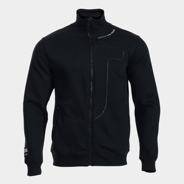 Joma Urban Street teljes cipzáras pulóver fekete