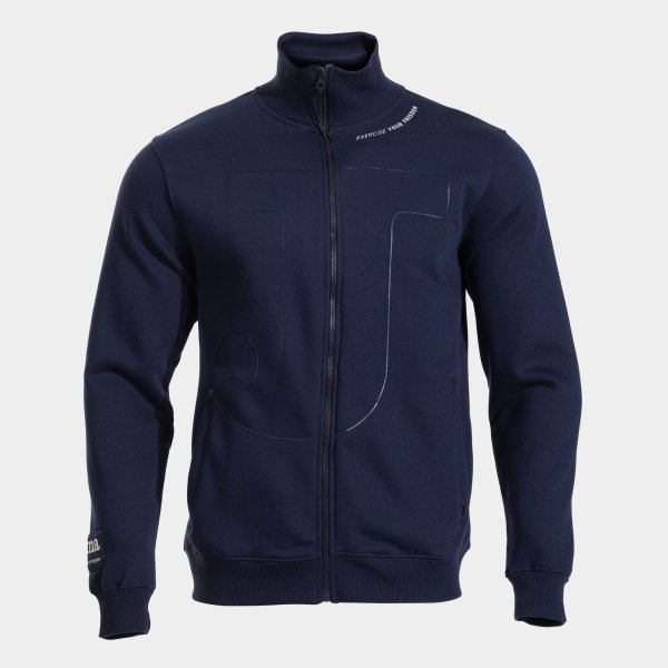 Joma Urban Street teljes cipzáras pulóver sötétkék