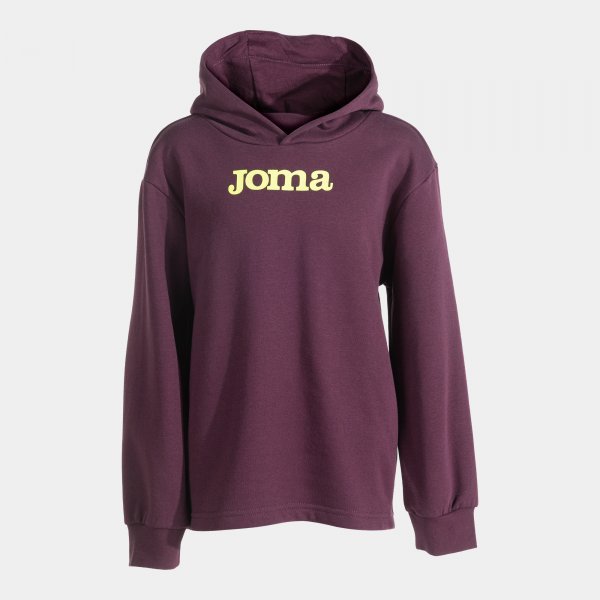 Joma New Metaverse kapucnis pulóver bordó