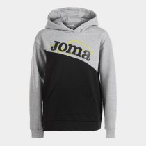 Joma Park kapucnis pulóver fekete-melange szürke