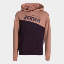 Joma Park kapucnis pulóver camel-bordó