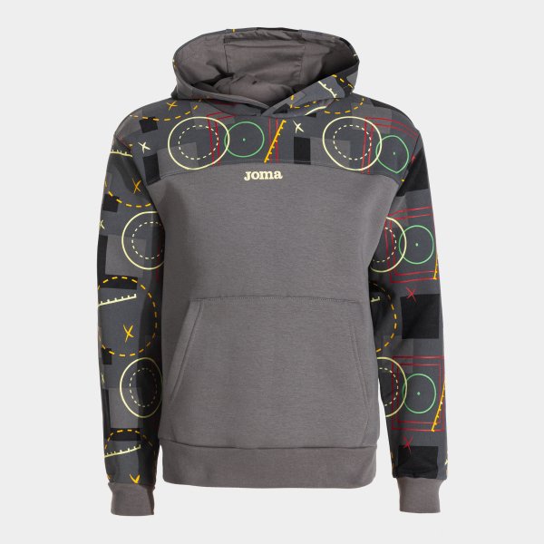 Joma New Metaverse kapucnis pulóver szürke