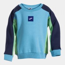 Joma Kids Camp pulóver királykék-zöld-sötétkék