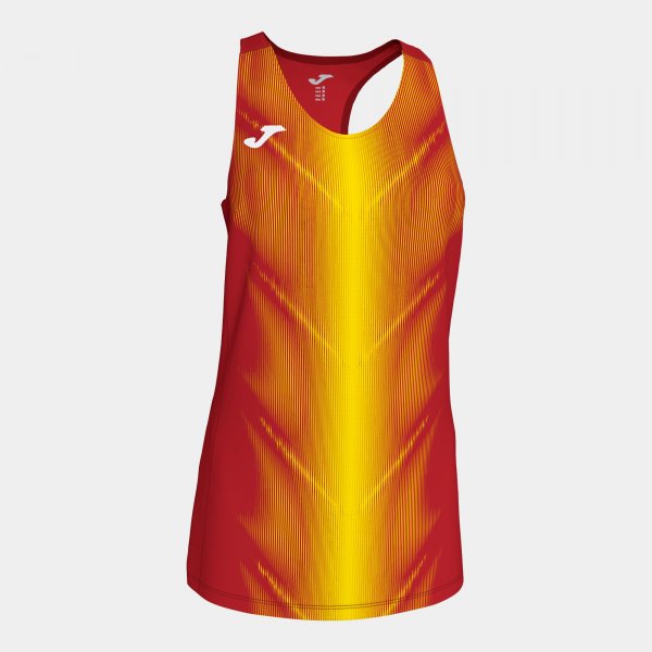 Joma Olimpia női mez piros-sárga ujjatlan