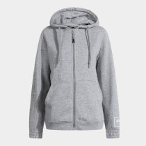 Joma Urban Street cipzáras kapucnis pulóver melange szürke