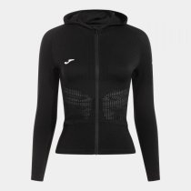 Joma R-Trail Nature cipzáras kapucnis pulóver fekete