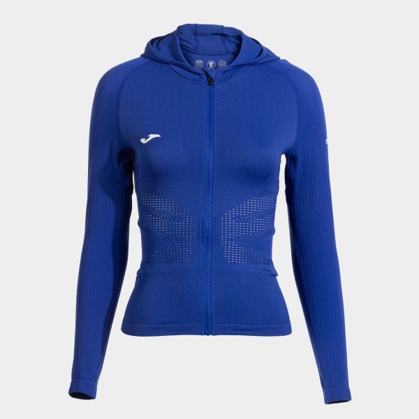 Joma R-Trail Nature cipzáras kapucnis pulóver királykék