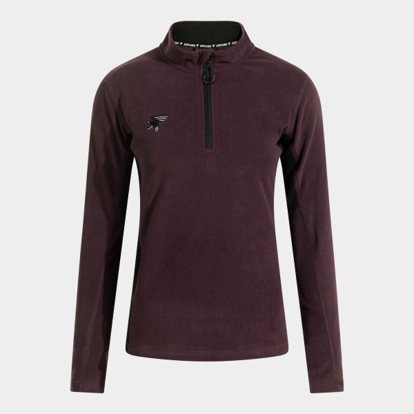 Joma Explorer polár pulóver bordó