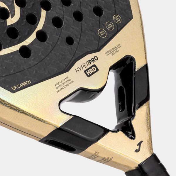 JOMA HYPER PRO HRD PADEL ÜTŐ FEKETE-BÉZS