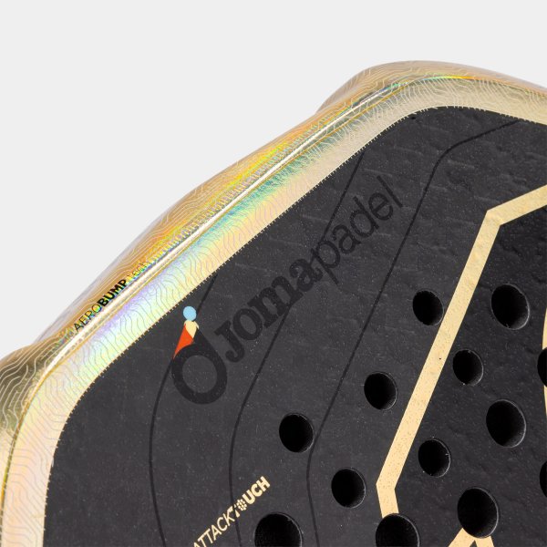 JOMA HYPER PRO HRD PADEL ÜTŐ FEKETE-BÉZS