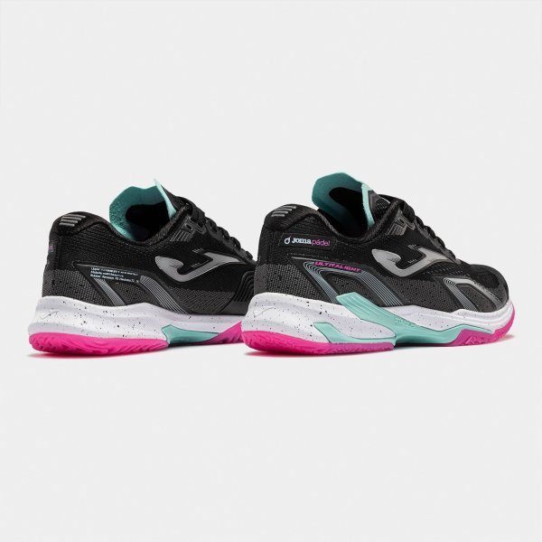 JOMA ULTRA LIGHT NŐI PADEL CIPŐ FEKETE