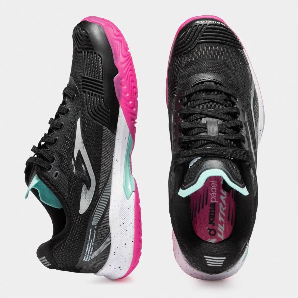 JOMA ULTRA LIGHT NŐI PADEL CIPŐ FEKETE