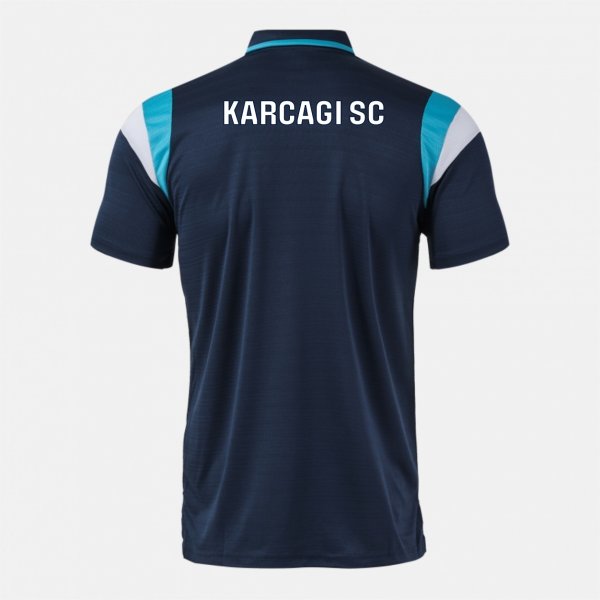 KARCAGI SC STÁB galléros póló sötétkék