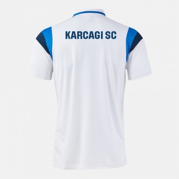 KARCAGI SC STÁB galléros póló fehér