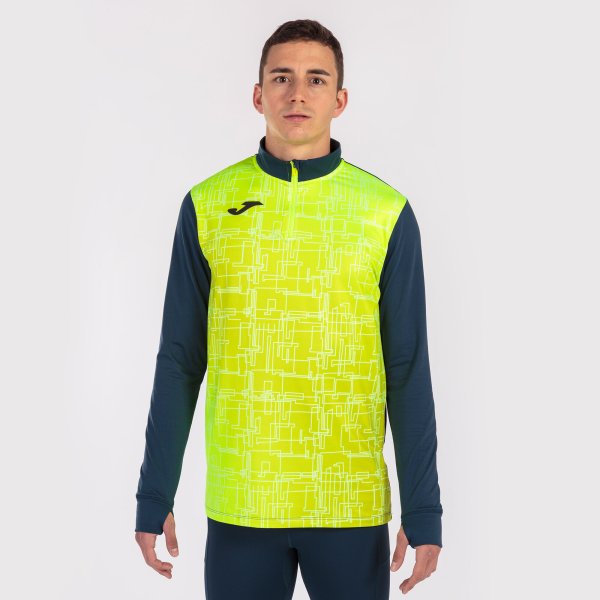 JOMA ELITE VIII PULÓVER SÖTÉTKÉK FLUOR SÁRGA