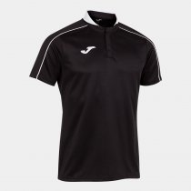 JOMA SCRUM SHORT SLEEVE POLO FEKETE